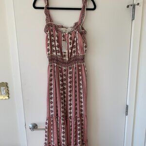 NWT Nordstrom Floral Maxi Dress